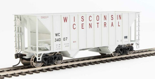 34' 100-Ton 2-Bay Open Hopper - Wisconsin Central 34031-56634 : HO