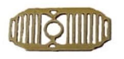 Long Brass Signal Platforms - 6036 : HO