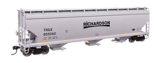 60' NSC 5150 3-Bay Covered Hopper - Ready to Run -- Richardson TRGX #855060 - 7752 : HO