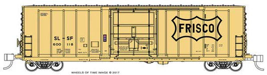 Pacific Car & Foundry 70-Ton 50' Exterior-Post Insulated Boxcar St. Louis-San Francisco SLSF 600260 - 61134 : N