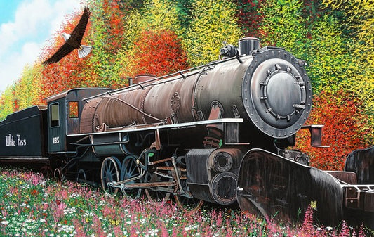 Skagway Locomotive 550 Piece Puzzle - 61704