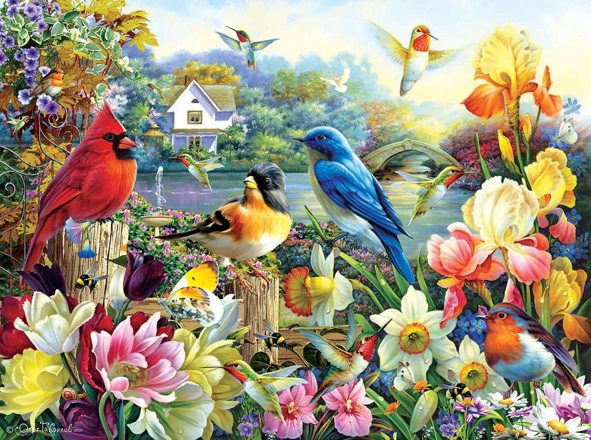 Golden Irises 1000 piece Puzzle - 61925
