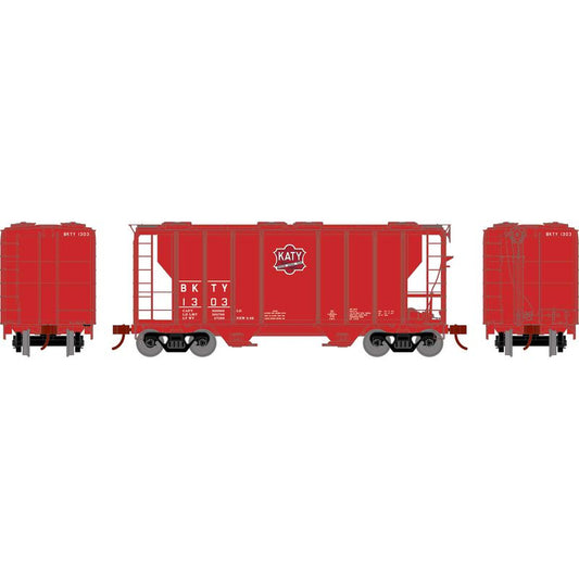 PS-2 2600cf 2-Bay Covered Hopper, MKT-63818 : HO