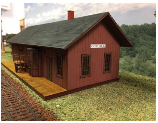 Oostburg, WI CNW Depot Kit-64 : HO