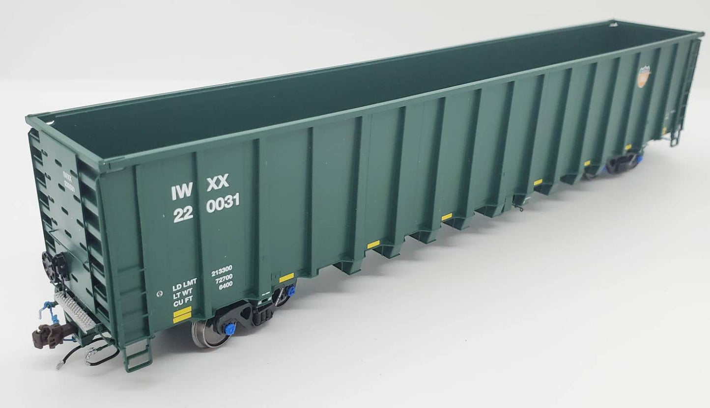 NSC 64 Ft 6400 Cu Ft Scrap and Trash Gondola IWXX-64093 : HO