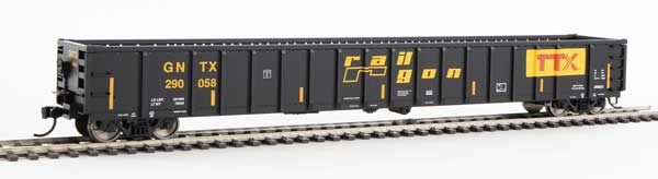 68' Railgon Gondola - Railgon GNTX 290072 - 6421 : HO