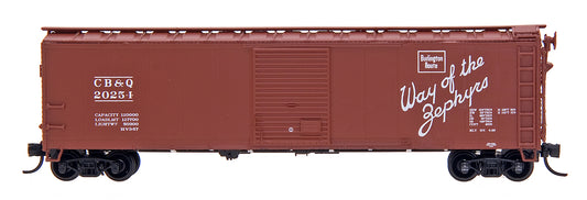 50 FT AAR Single Door Boxcar Chicago Burlington & Quincy CBQ - 65904 : N