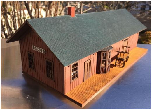 Norrie, WI CNW Depot Kit-66N : HO