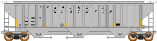 4750 Cubic Foot Covered Hopper Reading Blue Mountain & Northern - 672302 : N