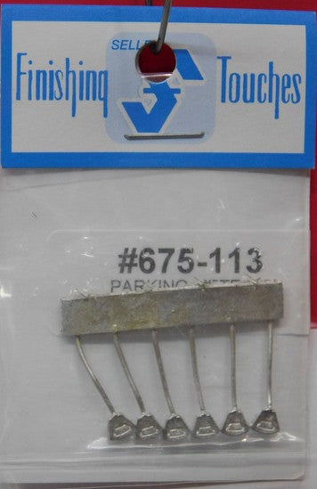 Parking Meters (6) - 675-113 : HO