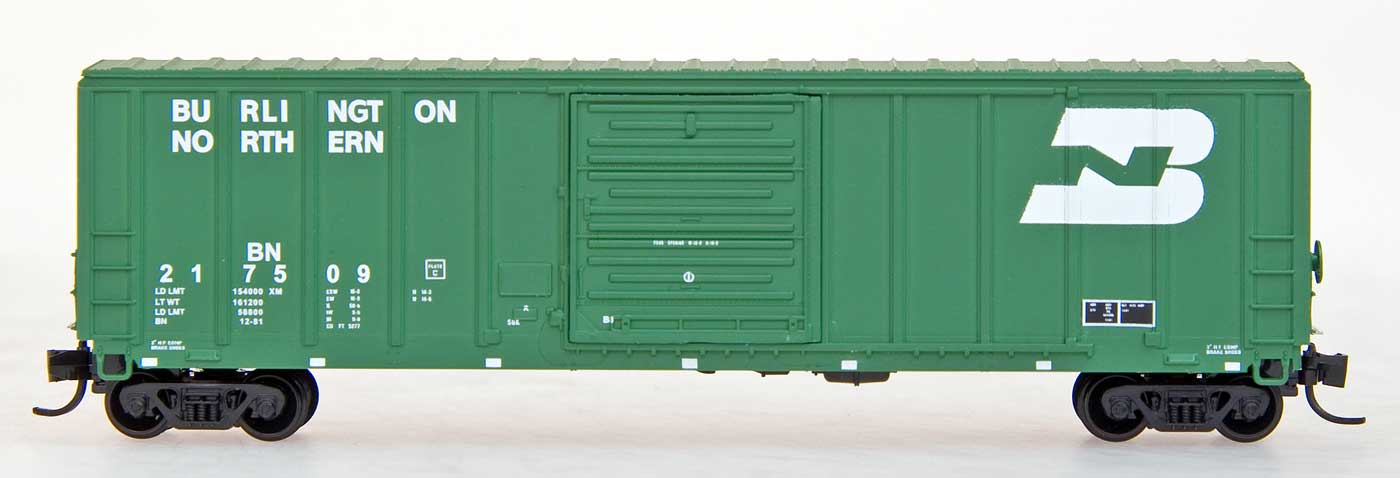 PS 5277 Cubic FT Exterior Post 50' Boxcar Burlington Northern BN - 67504 : N