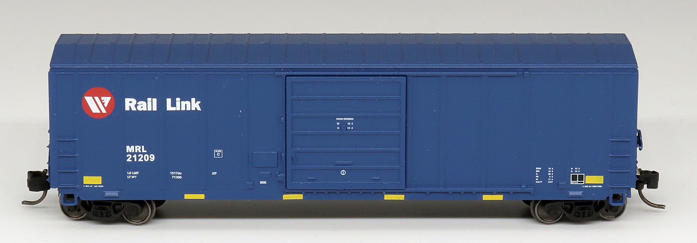 Pullman-Standard 5277 Cubic Foot 50' Boxcar Montana Rail Link - 67525 : N