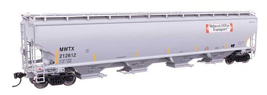 67' Trinity 6351 4-Bay Covered Hopper - Ready to Run -- Midwest DDG Transport MWTX #212676 - 110323 : HO