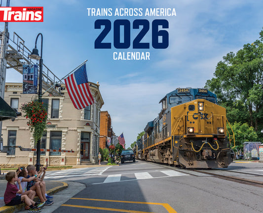 2026 Trains Across America Calendar -- 68216