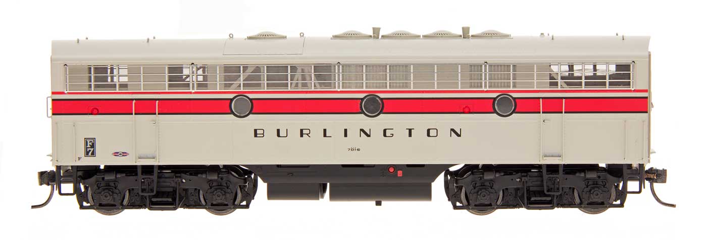 EMD F7B Burlington CB&Q 168B DCC Ready - 69707-01 N Scale