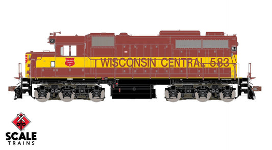 Museum Quality EMD SDL39, Wisconsin Central #586 DCC Ready - 70076 : HO