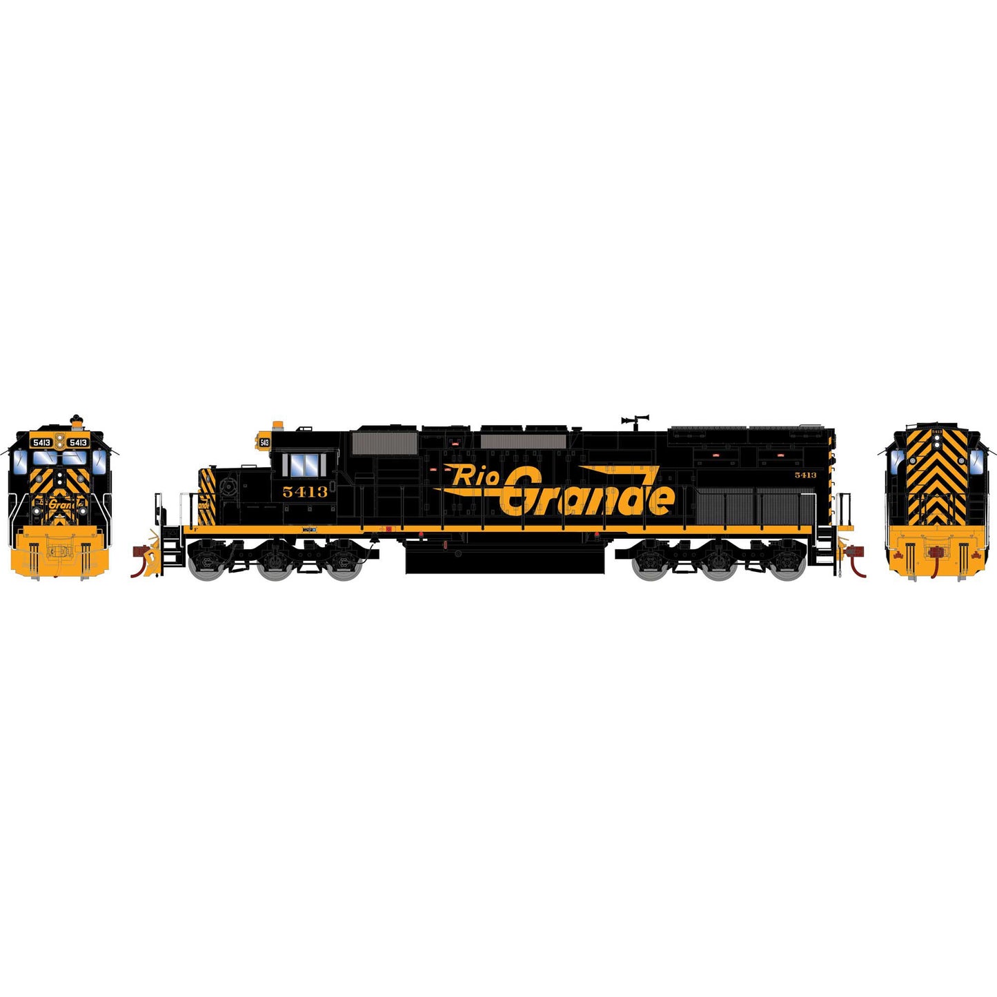 EMD SD40T-2 D&RGW 5413 DCC-Ready - 73046 : HO