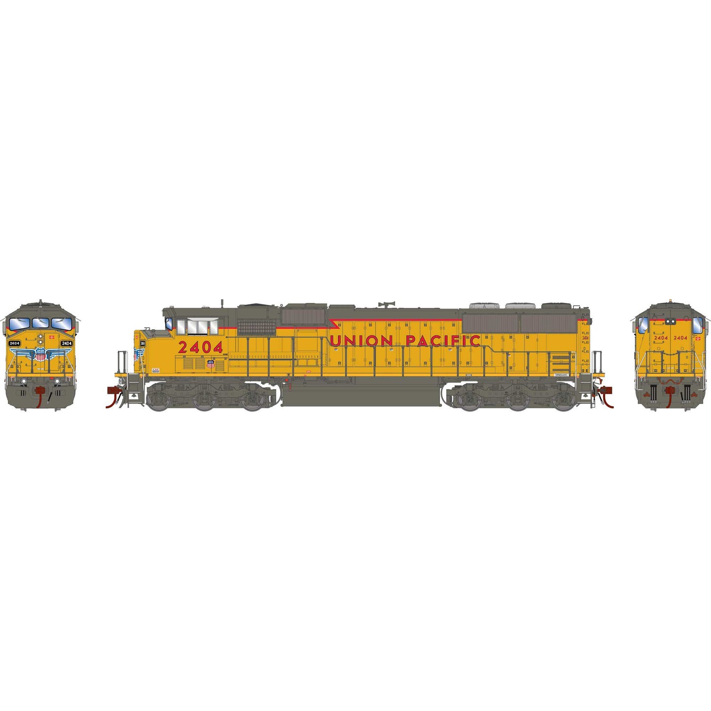 SD70M Union Pacific UP 4454 DCC Ready - G75720 : HO
