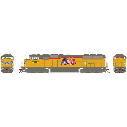 SD60M Tri-Clops, Ex-UP WAMX 6027, DCC Ready - G75530 : HO