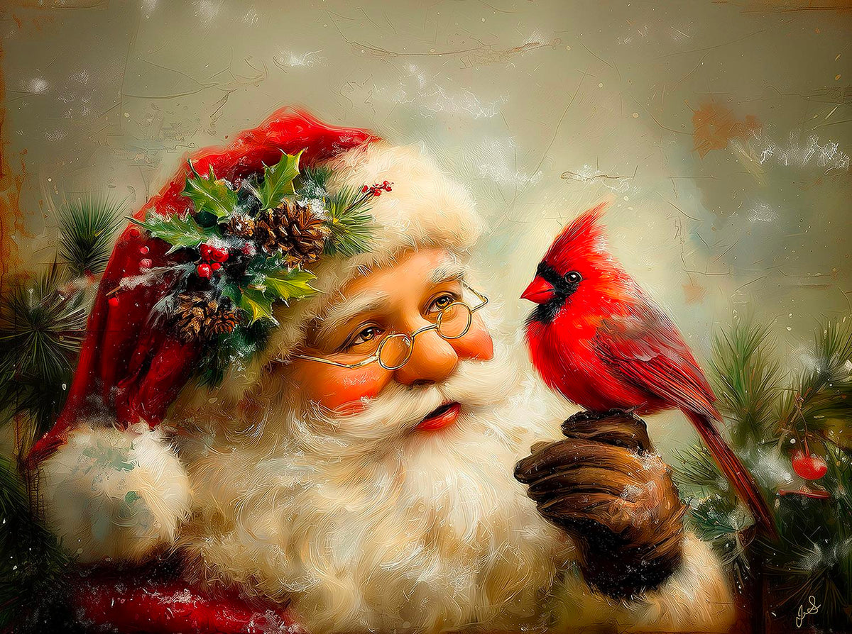 Santa's Little Friend 1000 piece Puzzle - 77214