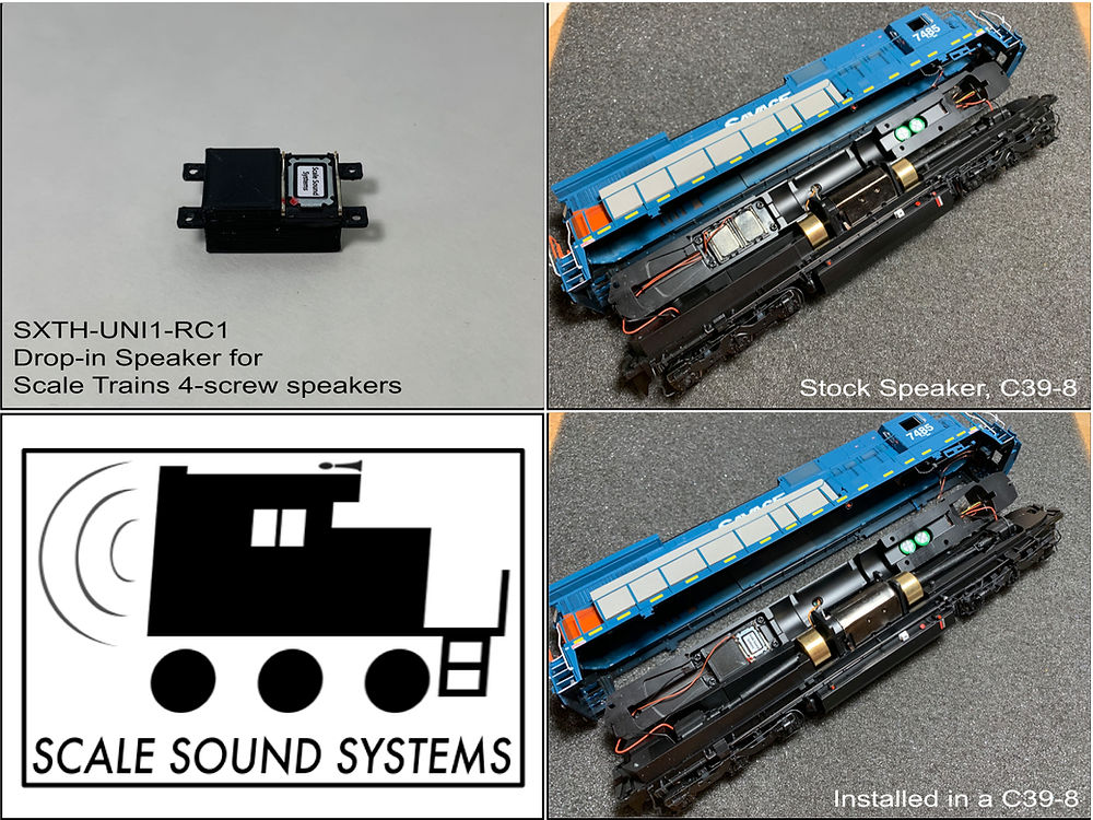 ScaleTrains Universal Speaker #1 - SXTHUNI1RC1 - HO