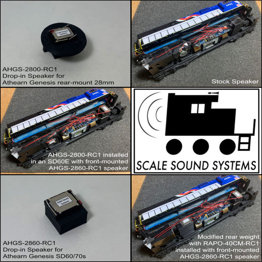 Athearn Genesis SD45-2, SDP45, SD60, SD70 Speaker - AHGS2800RC1 - HO