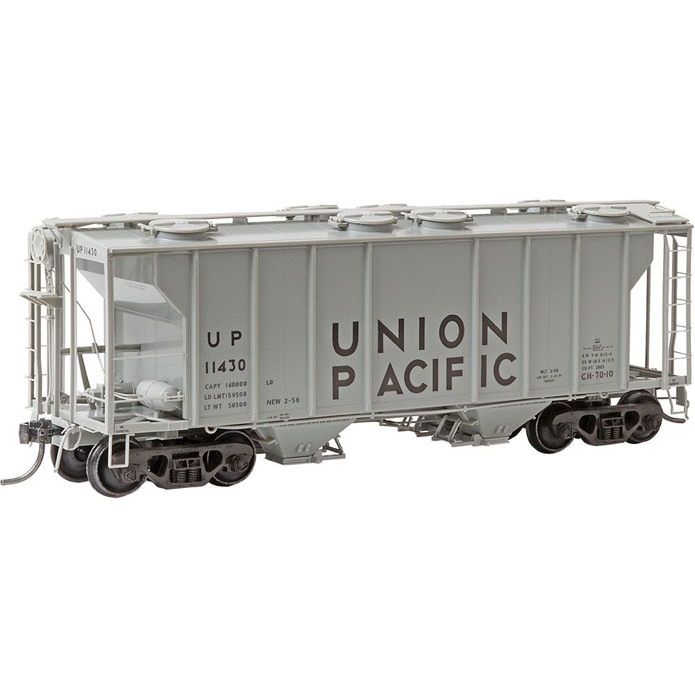 PS-2 2-Bay Covered Hopper Union Pacific-8049 : HO