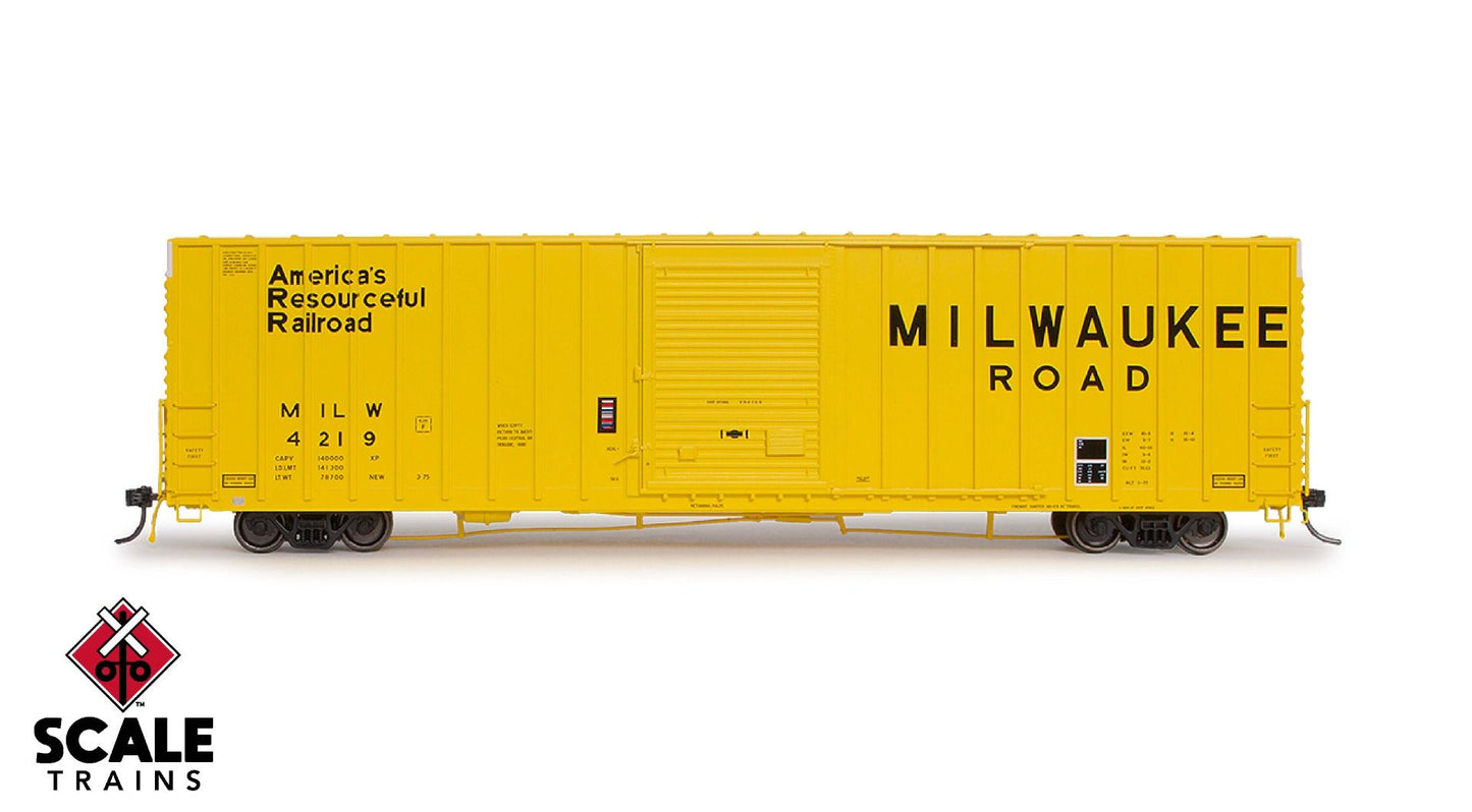 PC&F 7633 60 ft Appliance Boxcar, Milwaukee Road 4219 - EP8055101 : HO