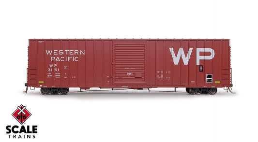 PC&F 7633 60 Ft Boxcar Western Pacific #3160 - EP8055204 : HO