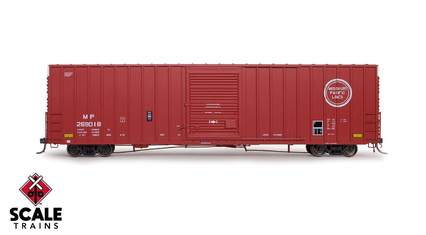 PC&F 7320 60 Ft Boxcar Missouri Pacific - EP8055302 : HO