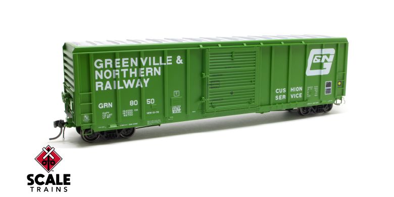 P-S 5344 50 Ft Boxcar Greenville & Northern #8050 - EP8091401 : HO