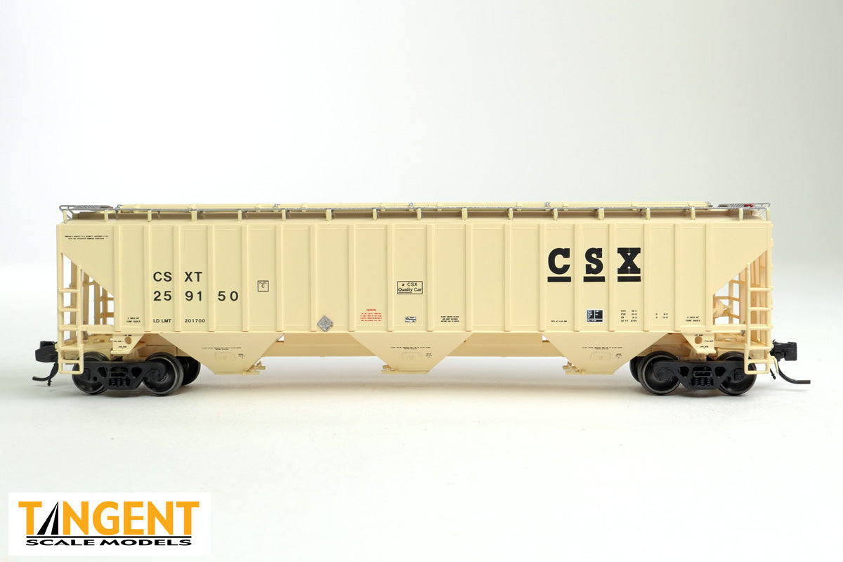 CSX “Delivery 10-1988” Trinity Industries Inc 4750CuFt Covered Hopper #259089 - 8101002 : N