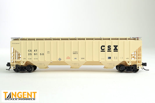 CSX “Delivery 10-1988” Trinity Industries Inc 4750CuFt Covered Hopper #259093 - 8101003 : N