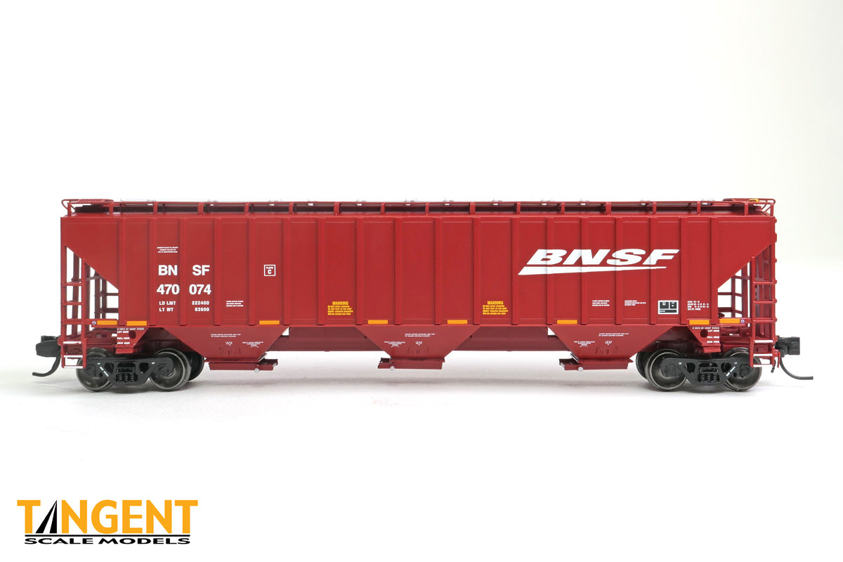 BNSF “Large Swoosh 2005” Trinity Industries Inc 4750CuFt Covered Hopper #470190 - 8101511 : N