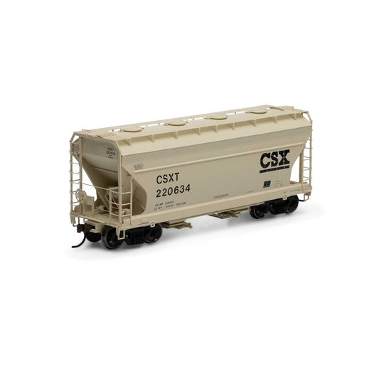 ACF 2970 2-Bay Covered Hopper CSX-81053 : HO