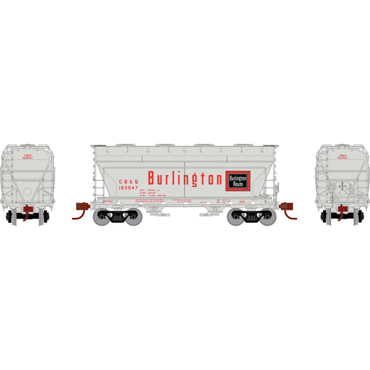 ACF 2970 2-Bay Covered Hopper, BN-81060 : HO