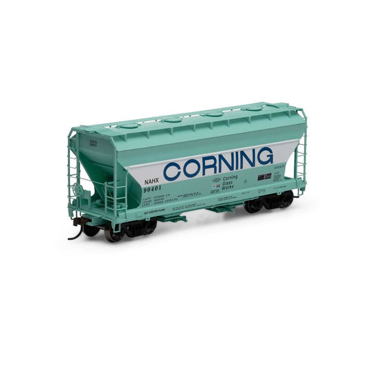 ACF 2970 2-Bay Covered Hopper Corning, NAHX-81065 : HO