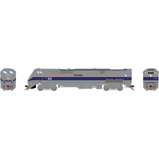 P42DC Locomotive, Amtrak #24 - Phase IV, Standard DC - G81235 : HO