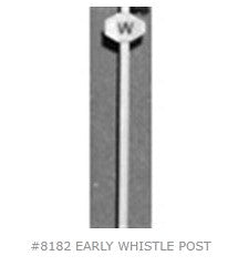 Whistle Post Signs - 8182 : HO