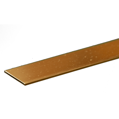 Brass Strip .032 Inch X 3/4 Inch X 12 Inch - 8243