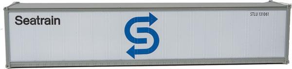 40 FT Smooth-side Container Seatrain STLU 131061 - 8301 : HO