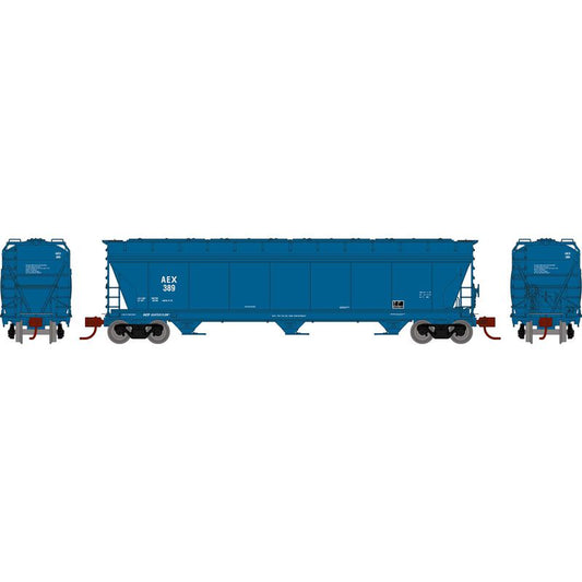 ACF 4600 3-Bay Centerflow Covered Hopper, Ex/GTW AEX-8488 : N