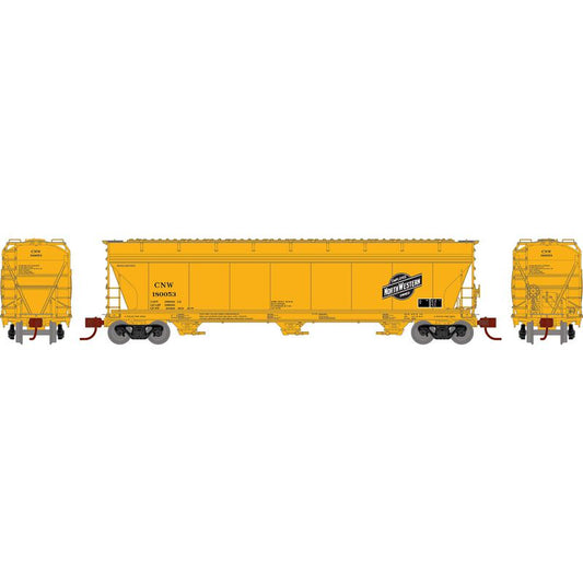 ACF 4600 3-Bay Centerflow Hopper, Chicago & NorthWestern-8491 : N