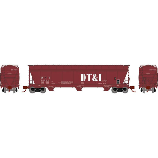 ACF 4600 3-Bay Centerflow Hopper, Detroit Toledo & Ironton DT&I-8495 : N