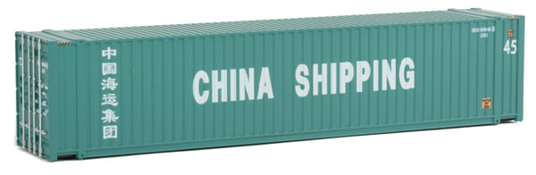 45 Ft CIMC Container China Shipping CCLU 993846 - 8552 : HO