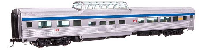85' Budd Dome Coach - Ready to Run -- VIA Rail - 30414 : HO