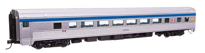 85' Budd Large-Window Coach - Ready to Run -- VIA Rail  - 30021 : HO