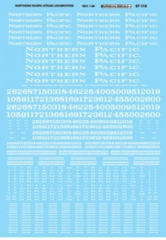 NP Steam Locos 1920-50 - 87118 : HO
