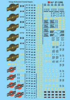 CNW Covered Hoppers - 871299 : HO