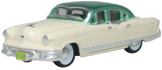 1953 Kaiser Manhattan Stardust Ivory/Jade Green - 87KM53001 : HO